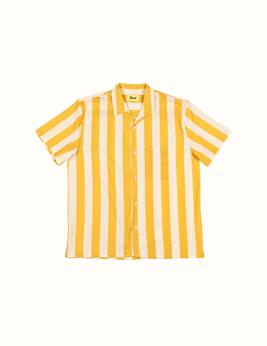 Travel Leisure Stretch Buttonup Yellow