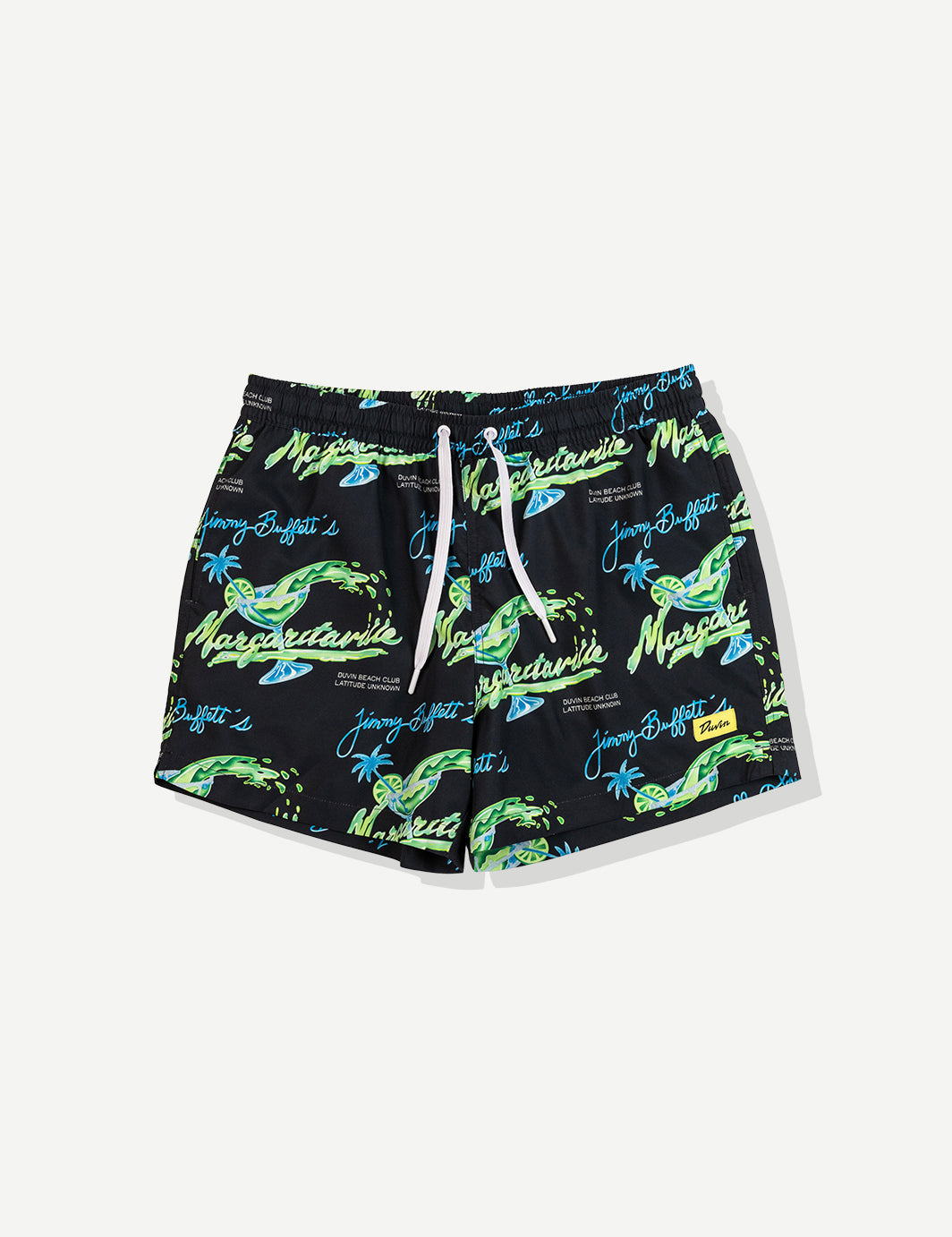 Duvin x Margaritaville Glass Swim Short - Black