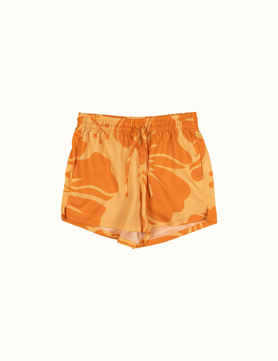 Hibiscus Shorts - Sunburnt