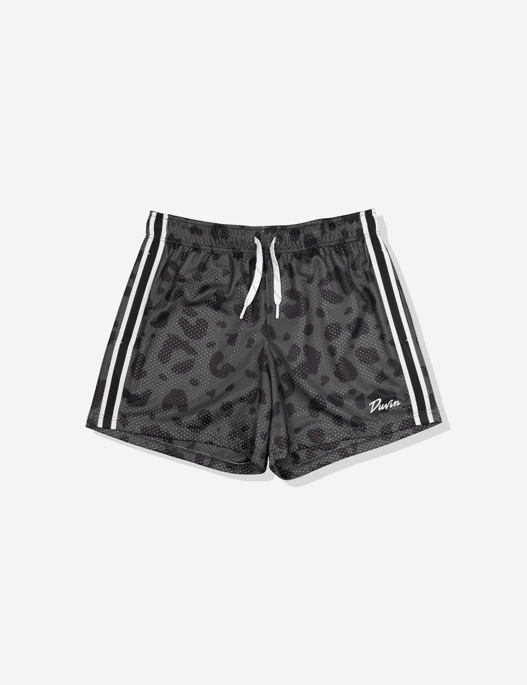 Club Gym Shorts - Black Leopard