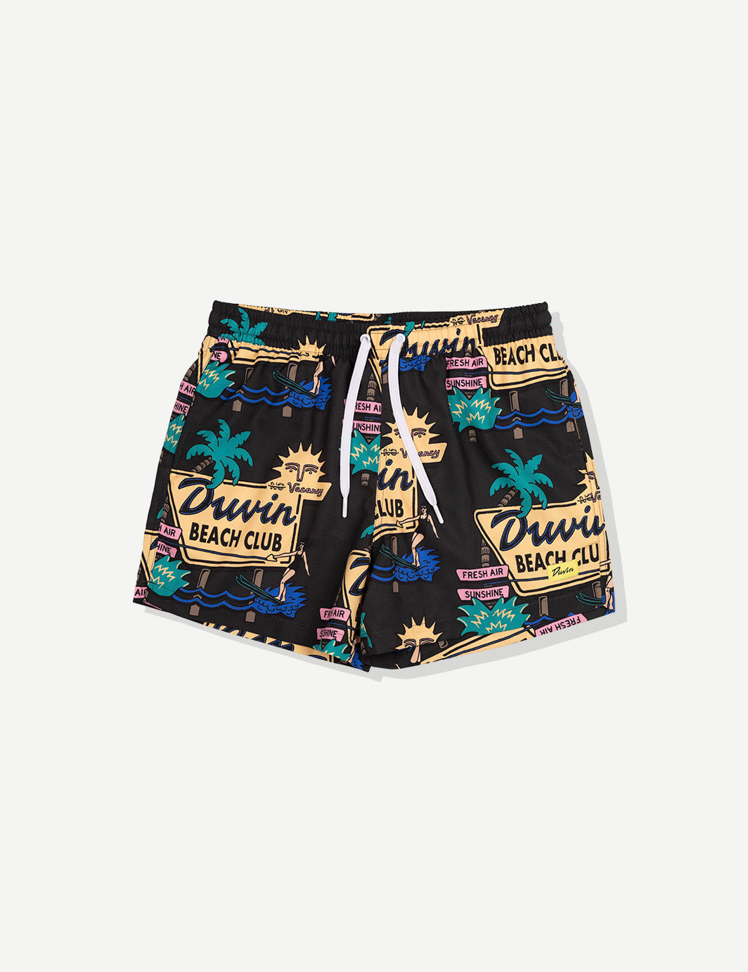 Fresh Air Swim Short - Black