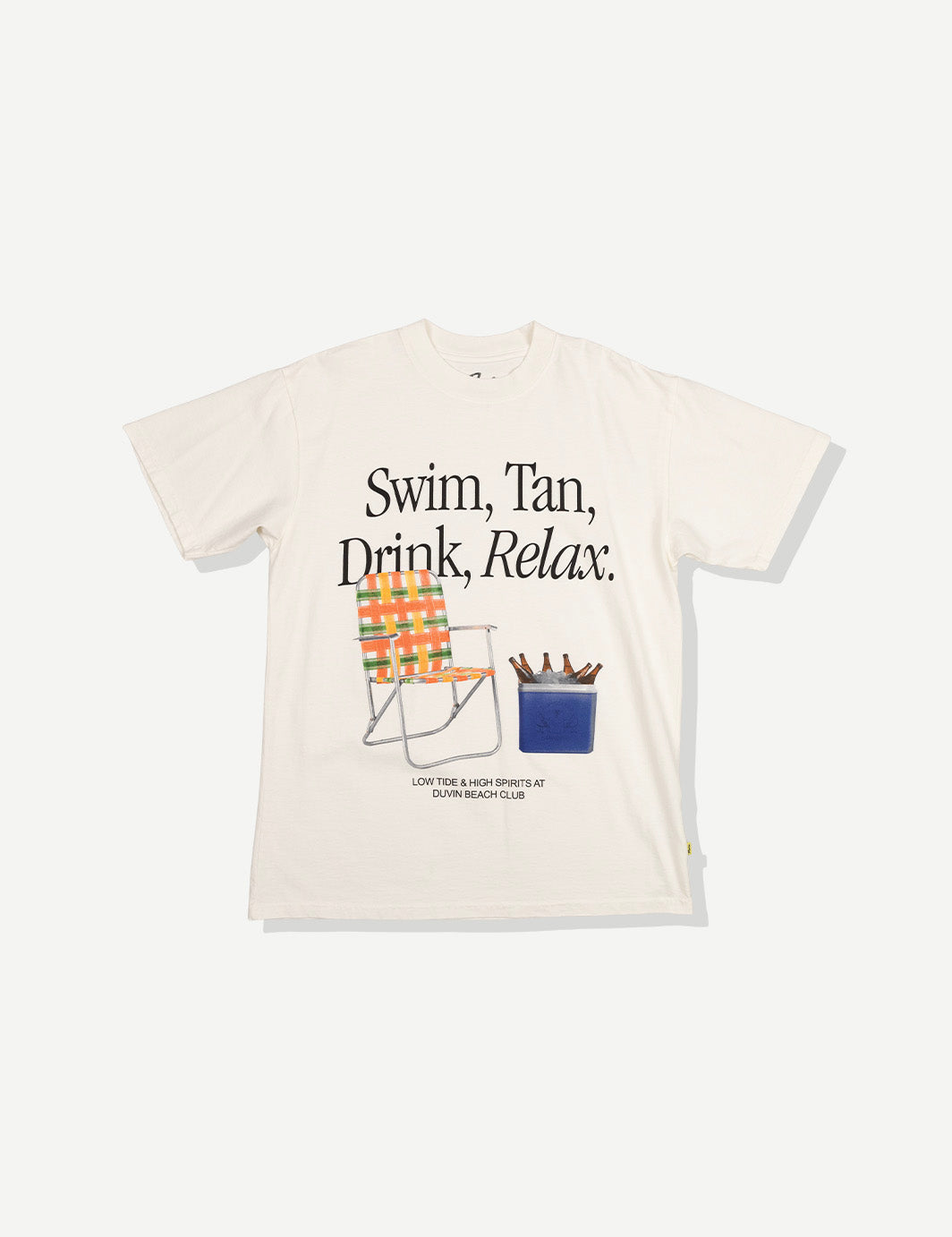 Swim Tan Relax Tee - Antique