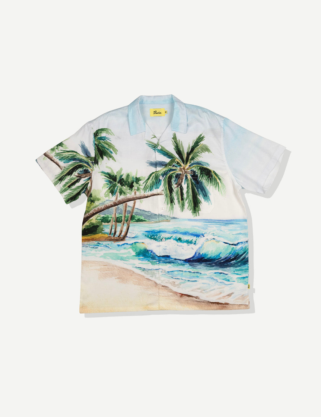 Postcard Buttonup - Blue