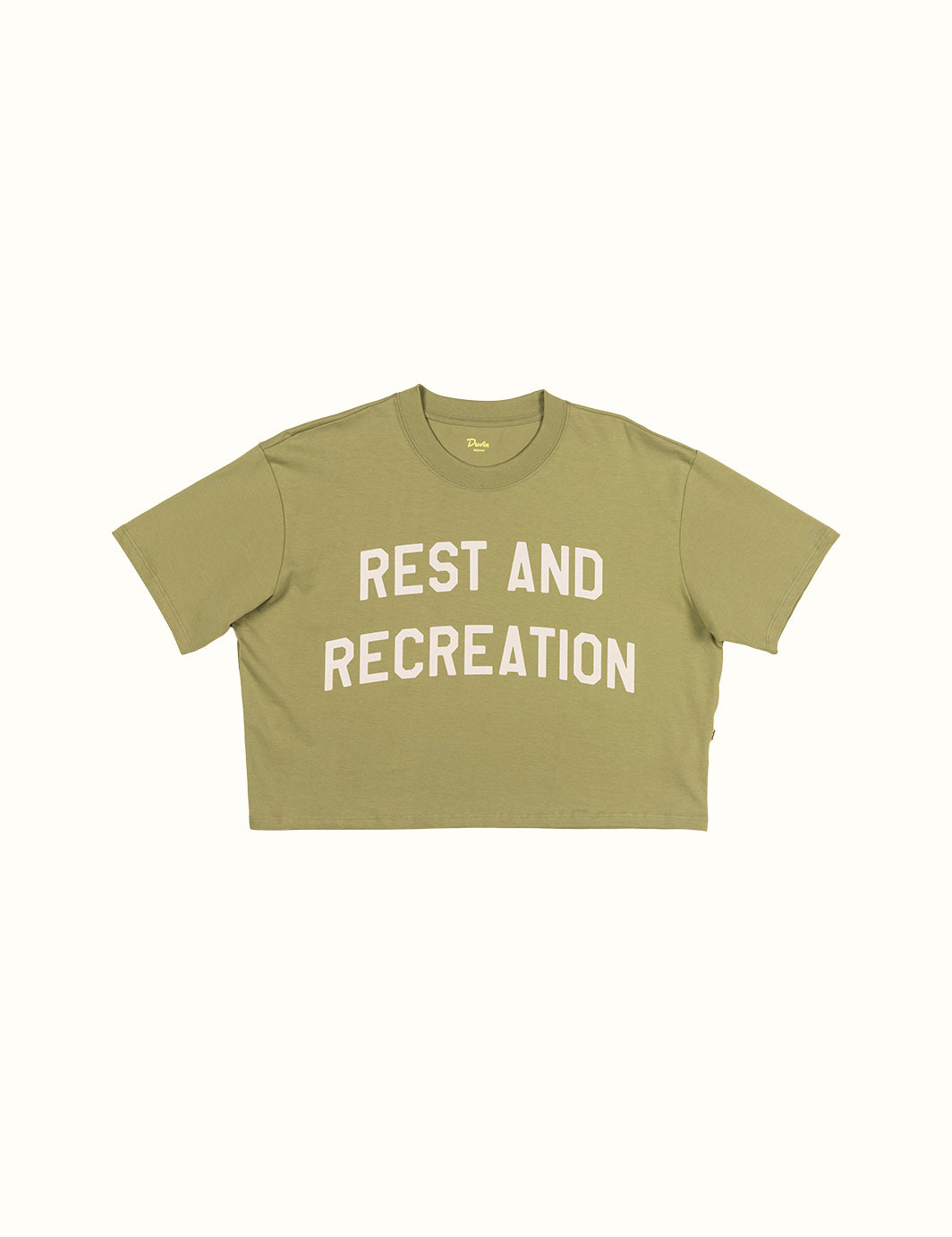 RR Crop Tee - Army