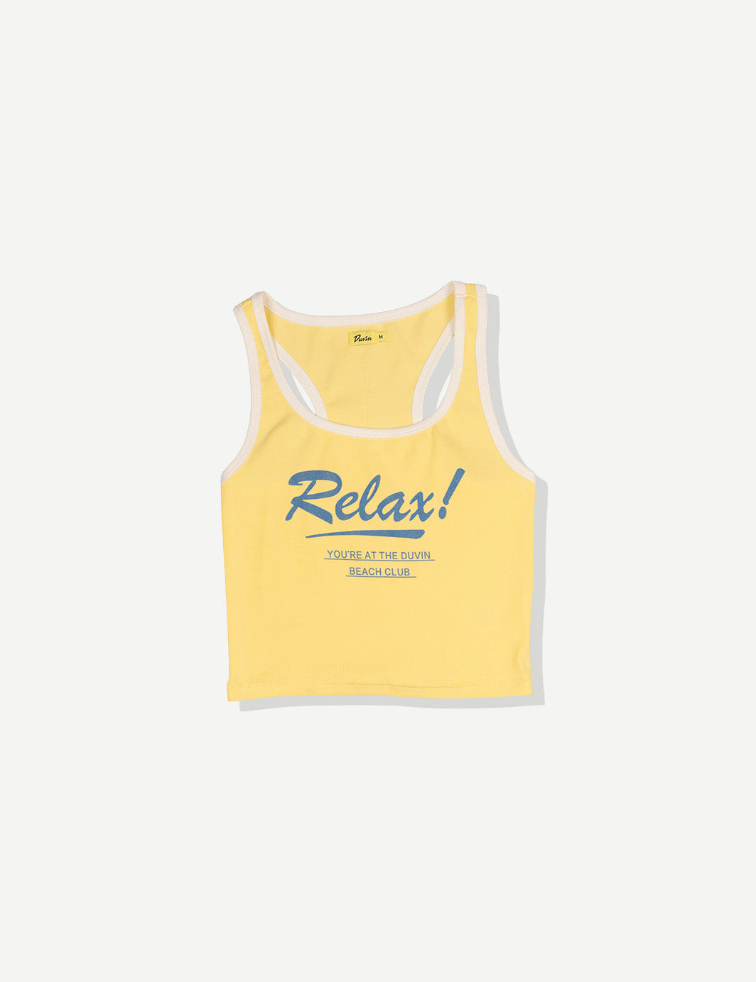 Relax Ribbed Tank - Butter